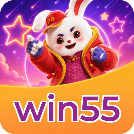 win55 Logo - Bônus com Rollover Justo